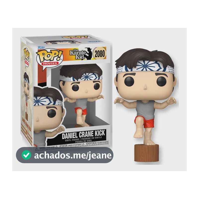 Boneco Funko Pop! Karate Kid - Daniel (chute Da Garça)
