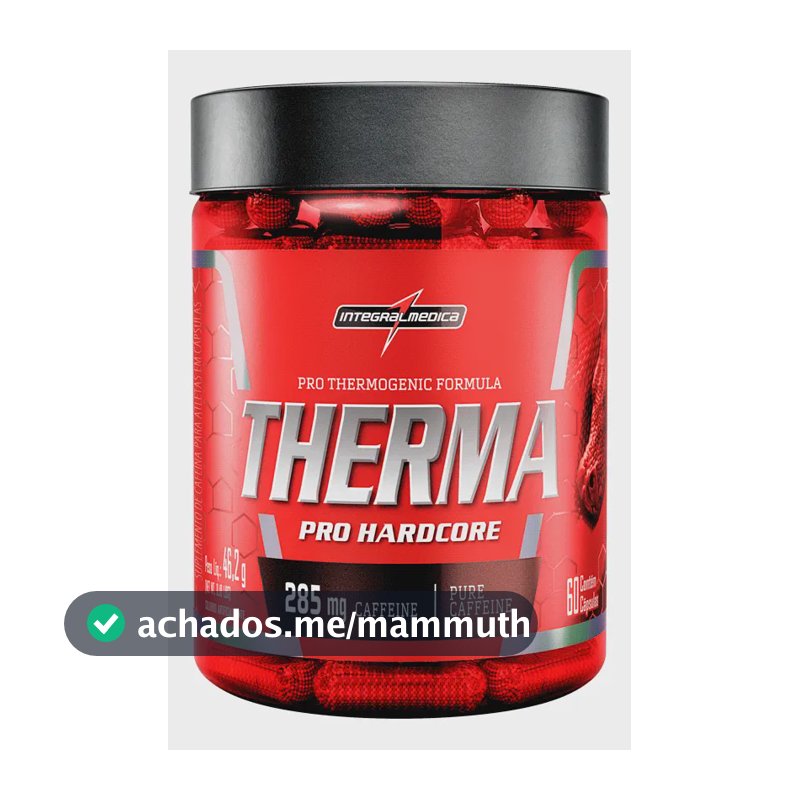 Suplemento Therma Pro Hardcore 60 Cápsulas Integralmédica Neutro