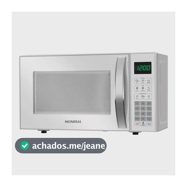 Micro-ondas Mondial 21l Branco Mo-01-21-w 110v
