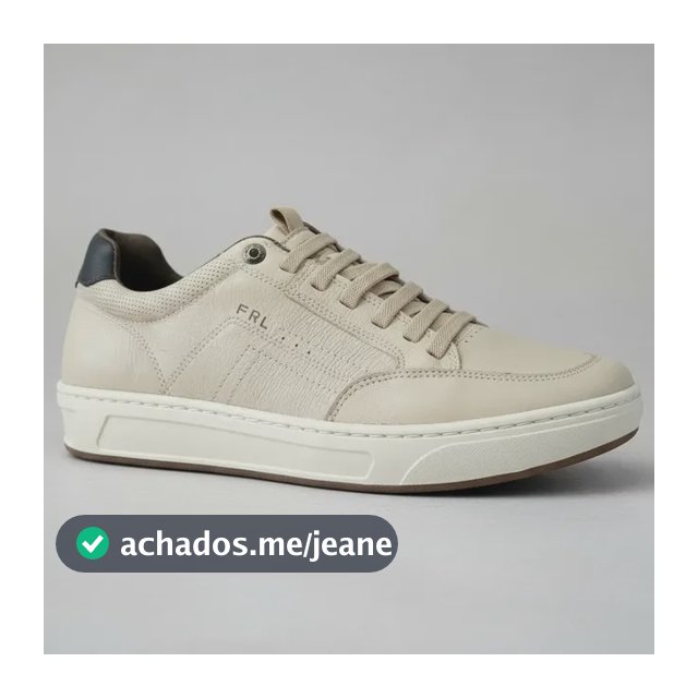 Tênis Masculino Casual Ferricelli Hornet Couro Slim Conforto