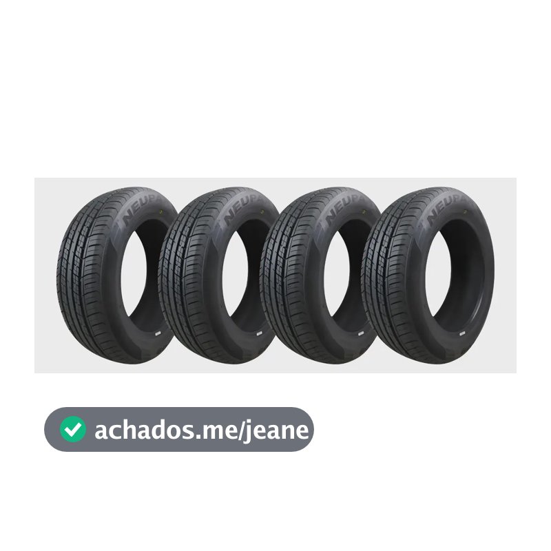 Kit De 4 Pneus Aro 14 175/75r14 87 T Eco 809 Neupar