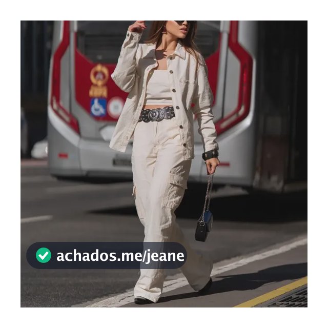 Conjunto Calça Cargo E Camisa Oversized Feminina Moda Jeans