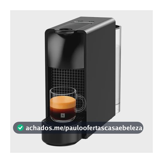 Cafeteira Nespresso Essenza Mini Preta 127V