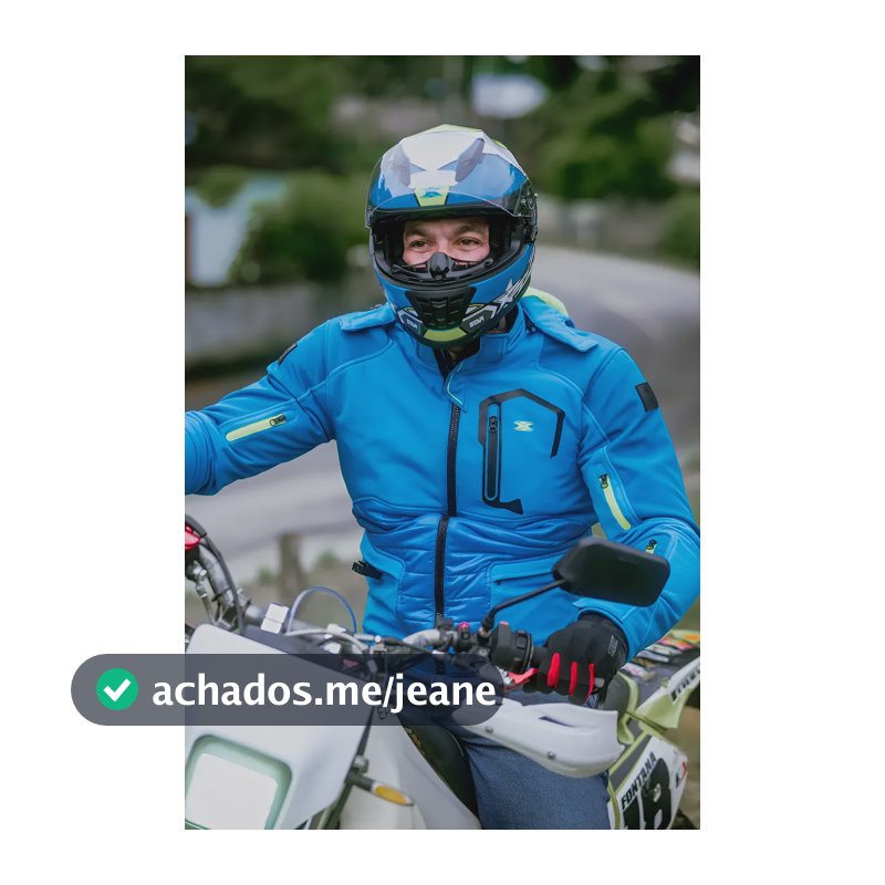 Jaqueta Moto Texx Miami Masculina Com Proteção  Azul E Verde 3xl