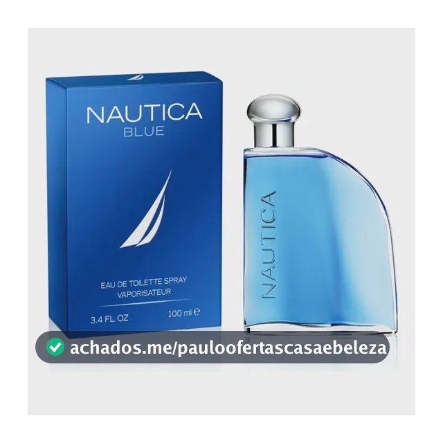 Perfume Nautica Blue Eau De Toilette Masculino 100ml