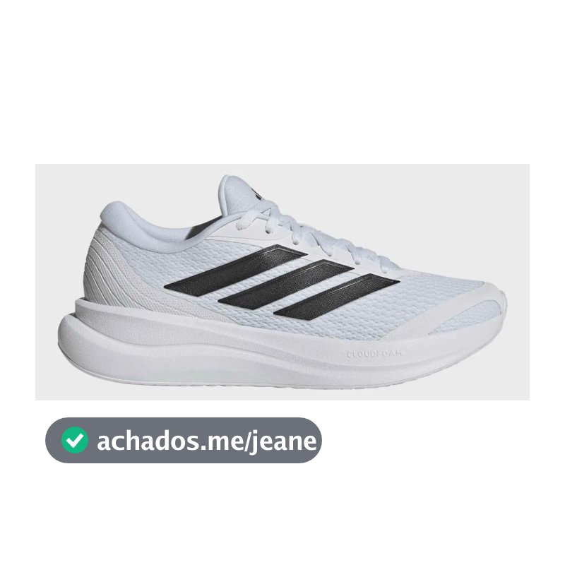 Tênis Feminino Runfalcon 6 adidas Branco Liso 35 Br