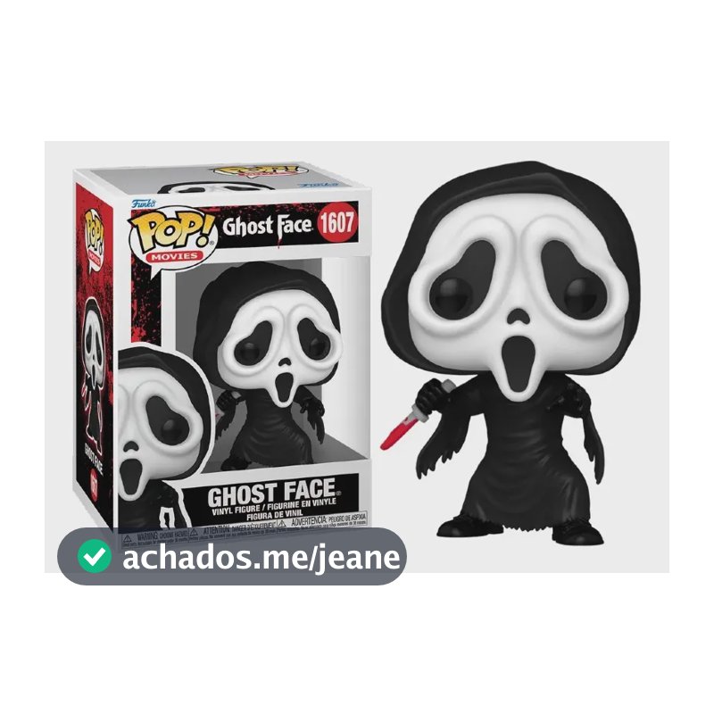 Pop! Funko Ghostface #1607 | Scream Pânico