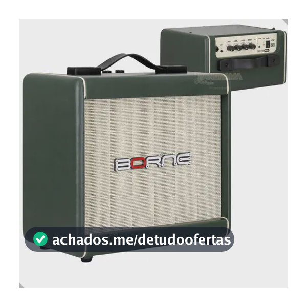 Amplificador Cubo Para Guitarra F60 15w - Verde Borne