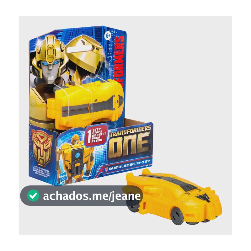 Figura Transformers One Cog Changer Bumblebee - Hasbro F9383