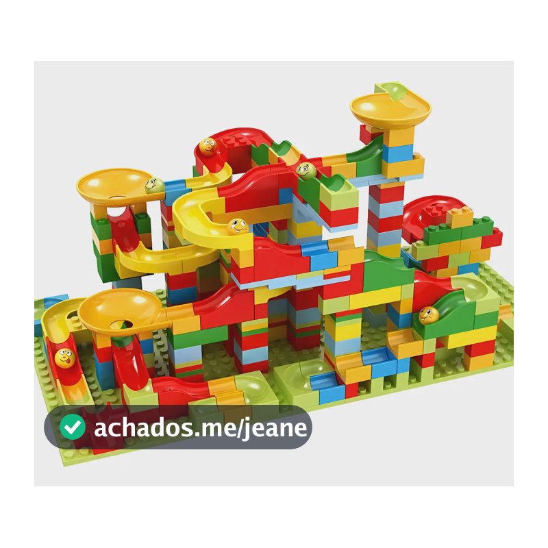 Rola Bola Puzzle Blocos De Montar 340 Pçs