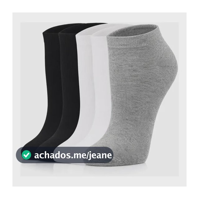 Kit 12 Pares Meia Masculino Cano Curto Soquete Varias Cores