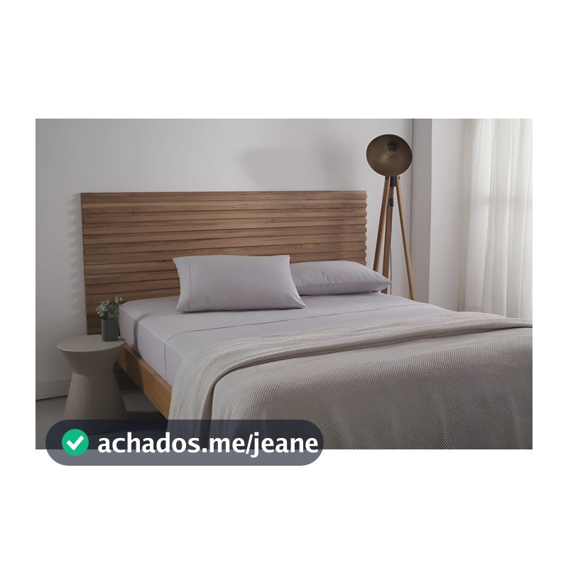 Jogo De Cama Queen Buddemeyer Cotton Essential Cor Cinza