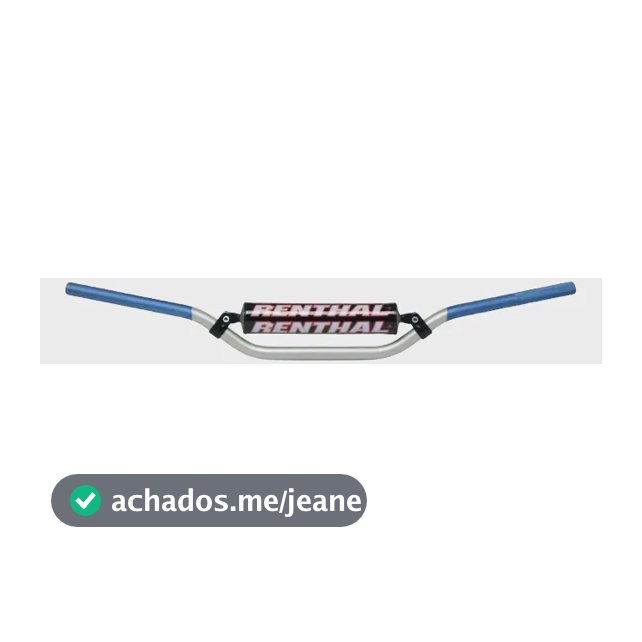 Guidão Renthal Motocross 7/8 Cross Bar 971 Crf 250f Crf 230f Azul-aço