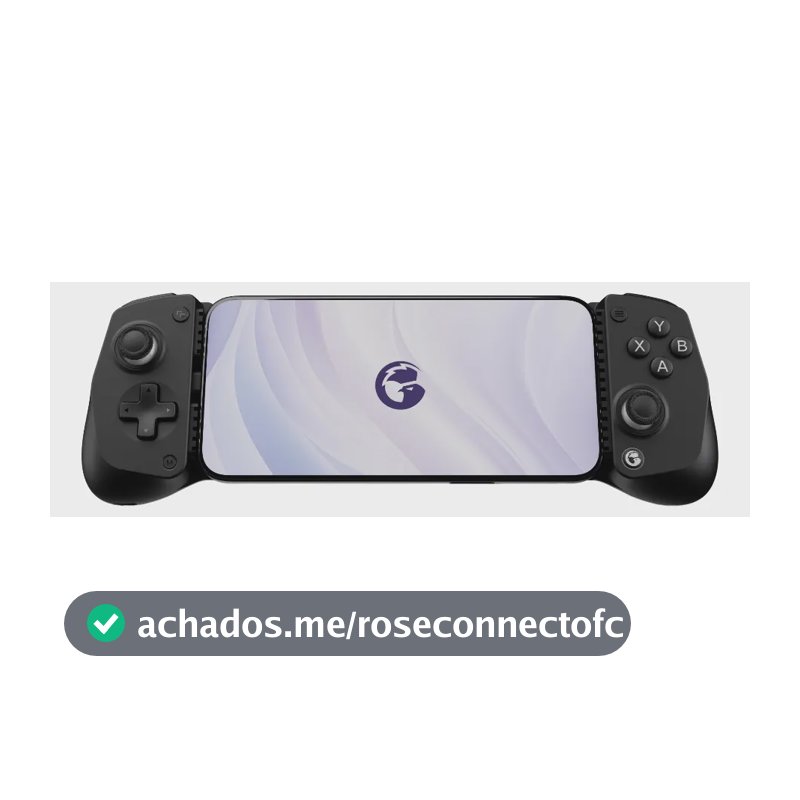 Controle Gamepad GameSir X5 Lite USB-C Android iPhone 15/16 Mobile Hall Effect Turbo Leve Preto
