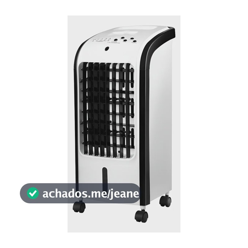 Climatizador De Ar 4 Litros Portátil 4 Em 1 Itatiaia Branco