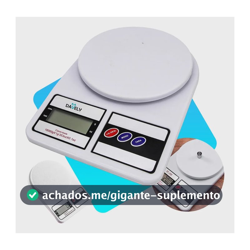 Balança Digital De Precisão De Cozinha Para Uso Domestico E Profissional Fitness Ideal Para Dietas Treinos Alimentos Confeitaria Nutrição Capacidade Máxima 10 Kg Branco