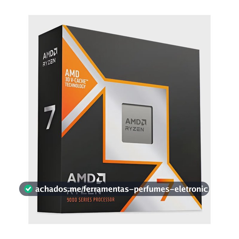 Processador Amd Ryzen 7 9800x3d 104mb 4.7ghz - 5.2ghz