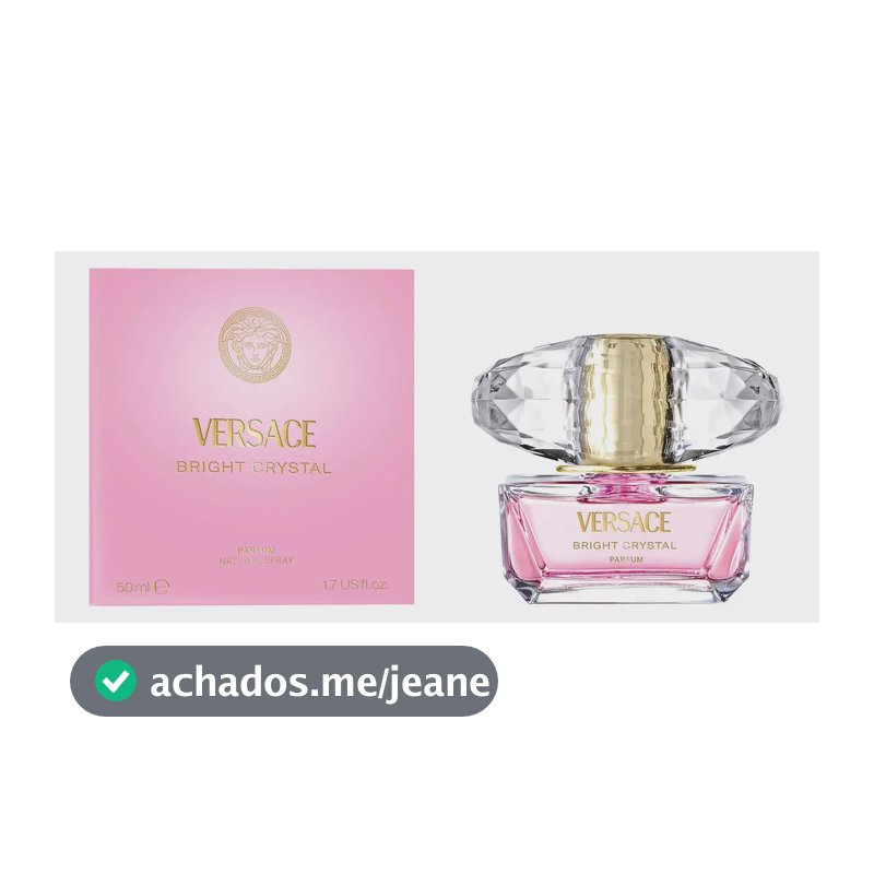 Perfume Versace Bright Crystal Parfum Feminino Spray 50ml