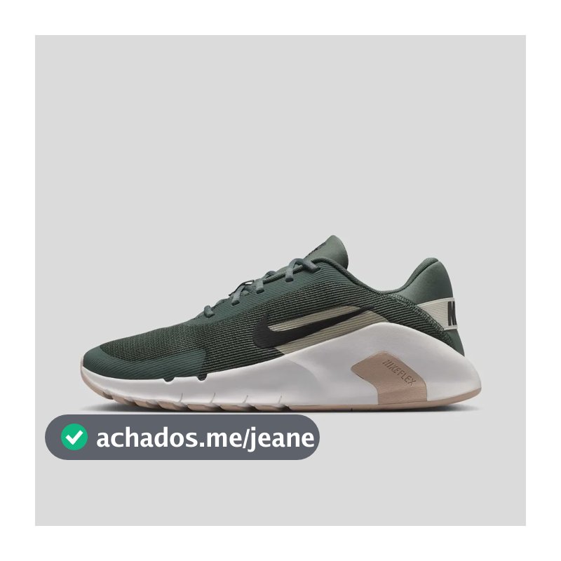Tênis Nike Flex Train Masculino Verde Escuro/preto 41 Br