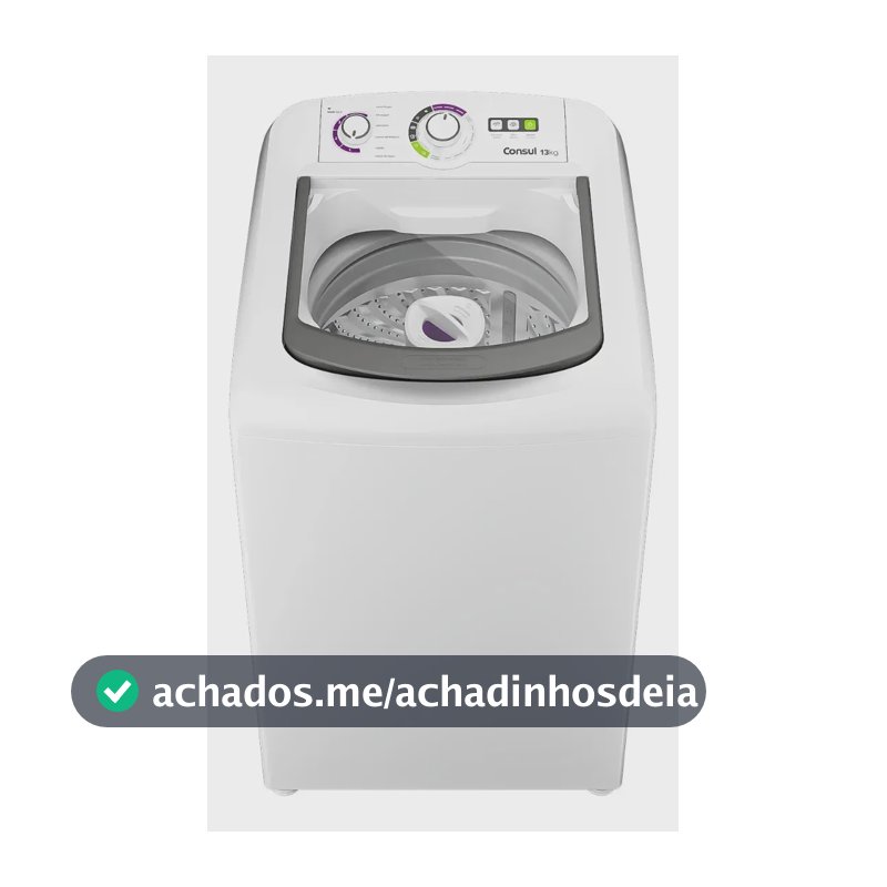 Máquina de Lavar Consul 13Kg Branca Ciclo Edredom - CWH13AB