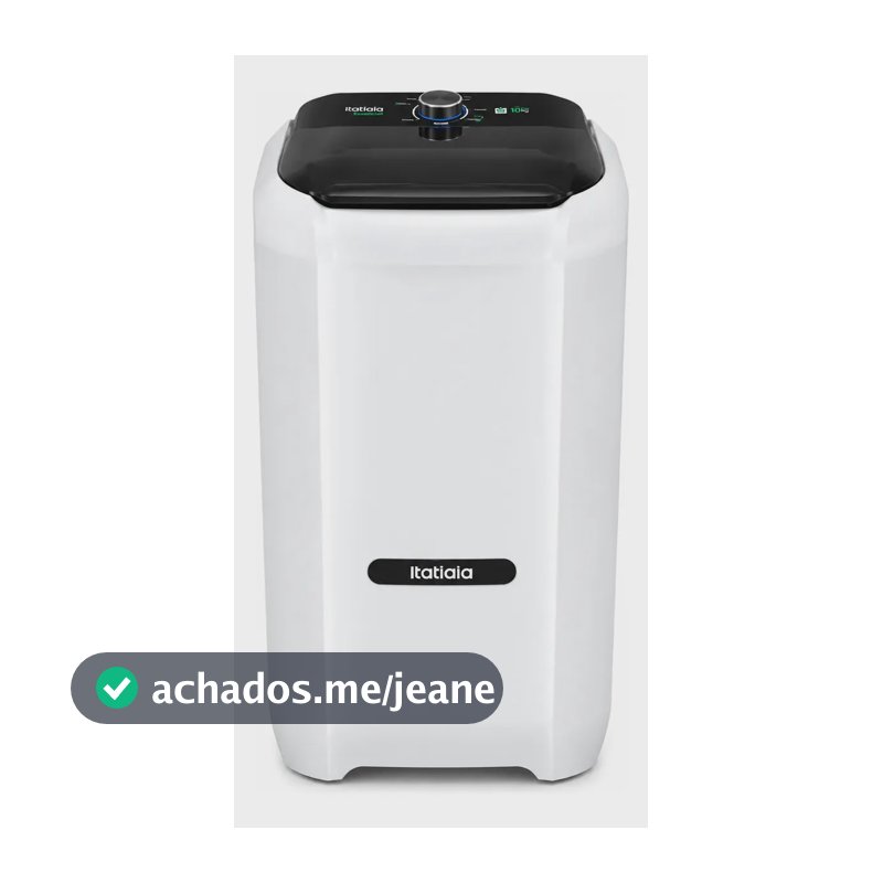 Lavadora Itatiaia Semi Automática 10kg Branca