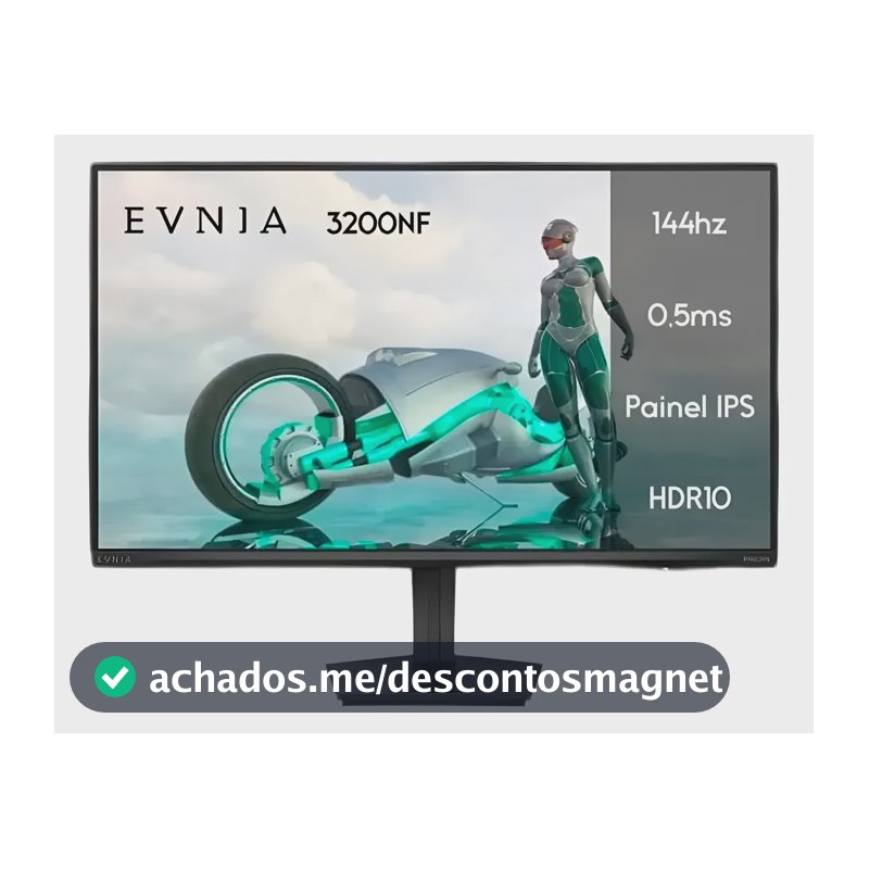 Monitor Gamer Philips Evnia 27'' 144hz 0,5ms Ips Full Hd Preto 127/220v