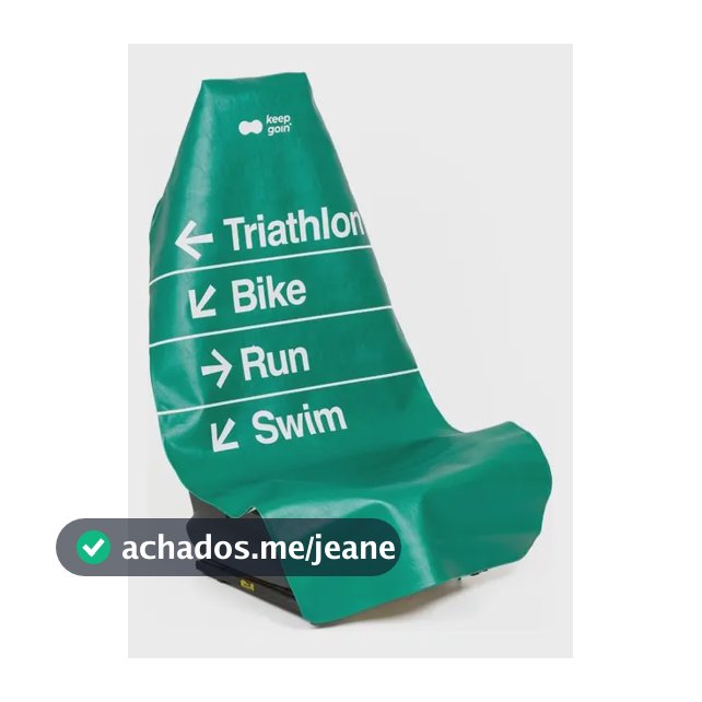 Capa Proteção Banco De Carro | Placa Verde Bsb  Triathlon