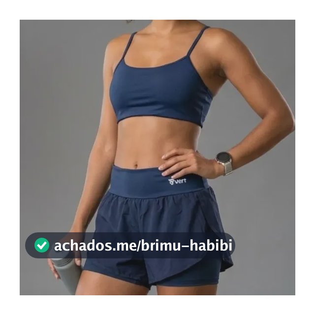 Conjunto Feminino Academia Top Short Duplo Cintura Alta