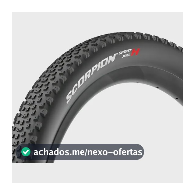 Pneu Bike Mtb Pirelli Scorpion Sport Xc H 60tpi 29 X 2.40 Preto