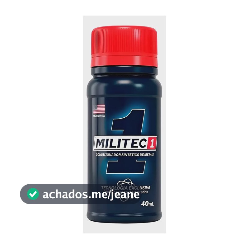 Militec-1 Original 40ml Aditivo Para Óleo Do Motor Proteção