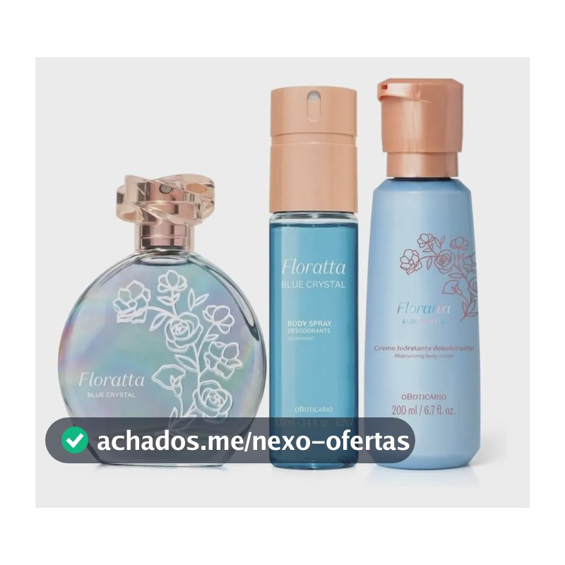 Floratta Blue Crystal (3 Itens)