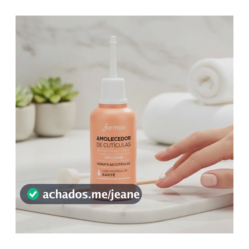 Amolecedor De Cutícula Hidrata Farmax Creme - 100ml