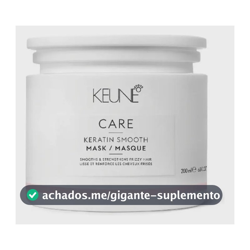 Mascara Keune Care Keratin Smooth 200ml