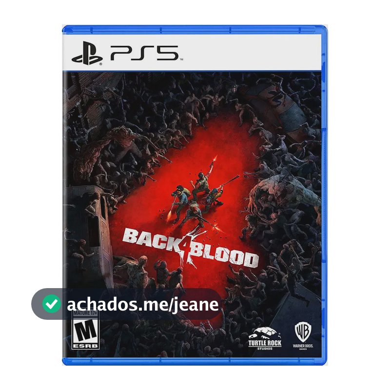 Jogo Back 4 Blood Ps5 Fisico