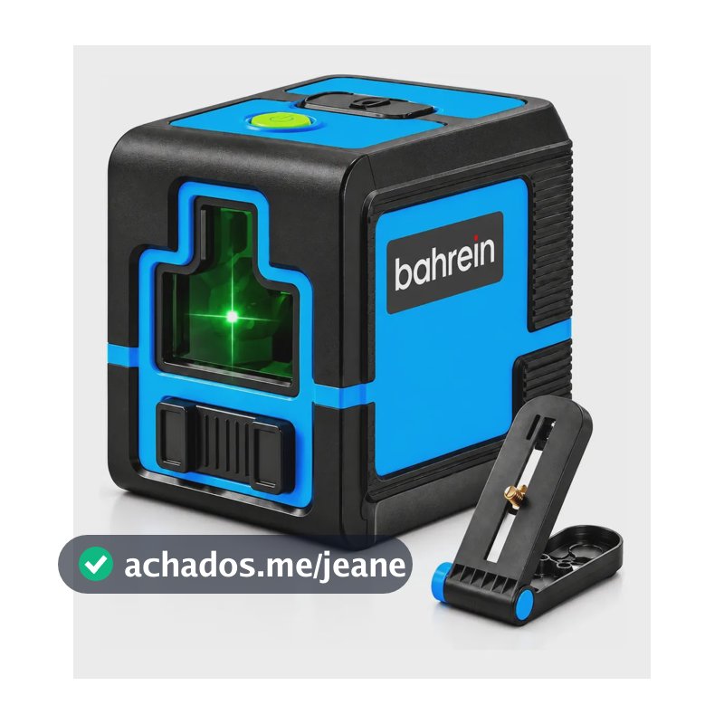 Nível A Laser 3D Recarregável 2 Linhas Verde Cruzado Autonivelante Com Suporte Magnético Profissional