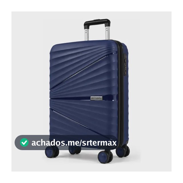 Mala Viagem Bordo 10kg Compacta Premium Giratória Cadeado