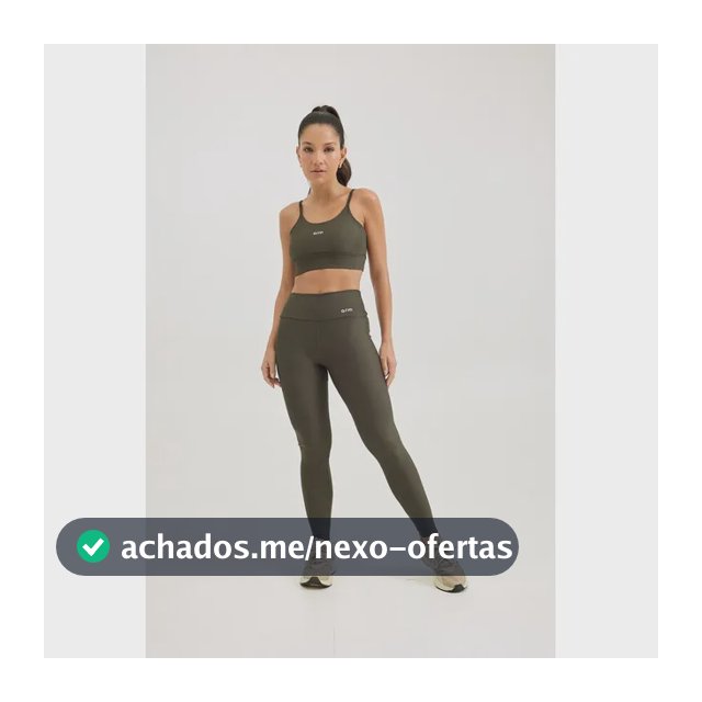 Conjunto Feminino Fitness Blackout Top E Legging - Arm