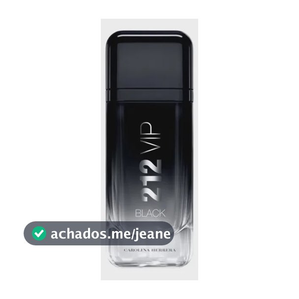 Perfume Carolina Herrera 212 Vip Black Eau De Parfum 200 Ml