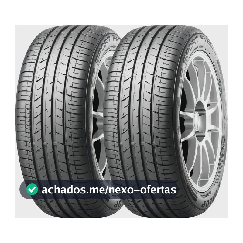 Kit de 2 pneus Dunlop SP Sport FM800 P 195/60R15 88