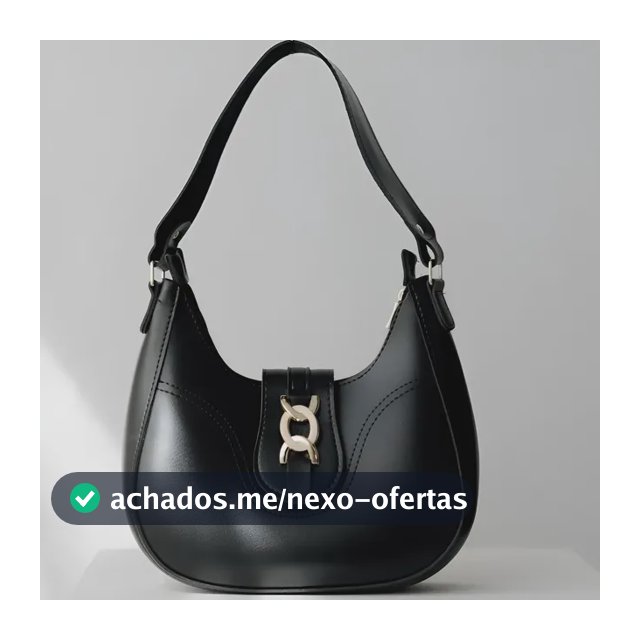 Bolsa Feminina Baguete Média De Ombro Estilosa Casual