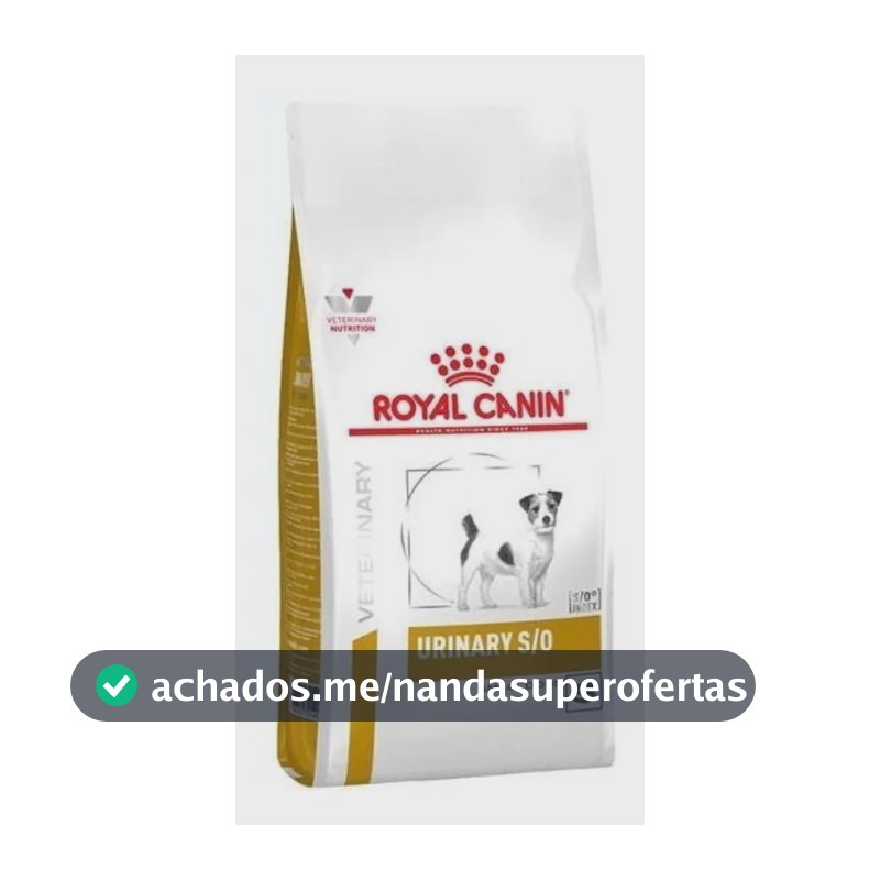 Ração Royal Canin Veterinary Diet Canine Urinary S/O para cão adulto de raça pequena sabor mix de 2 kg