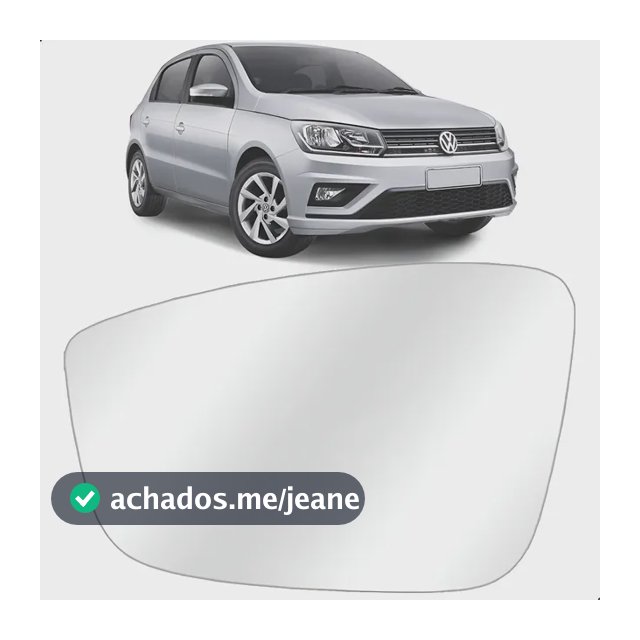 Lente Vidro Espelho Retrovisor Volkswagen Gol G6 G7 G8 Refil