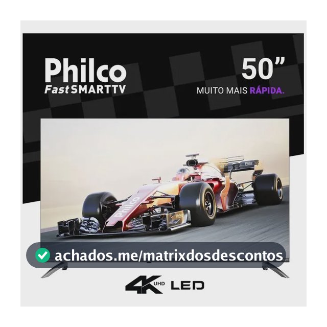 Smart Tv Philco 50 P50vik 4k Uhd Led Roku Dolby Audio Wi-fi Hdr10 110/220v