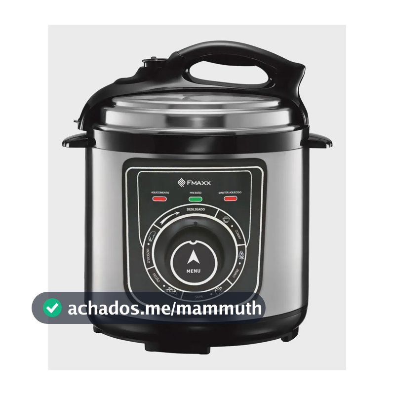 Panela De Pressão Elétrica Fmaxx Kitchen Chef 4 Litros 800w 60hz