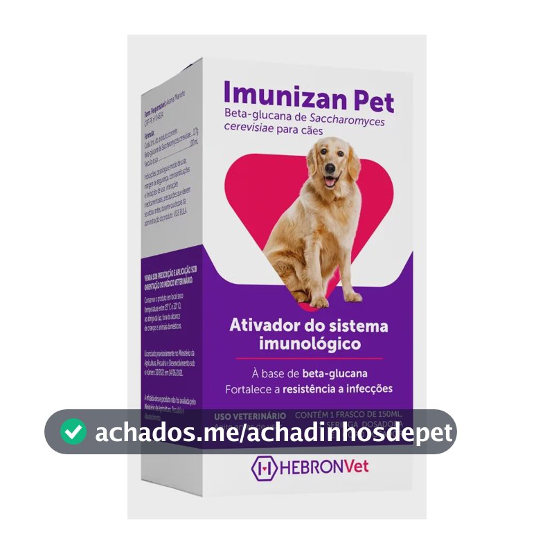 Suplemento Imunológico Para Cães Imunizan Pet 150ml