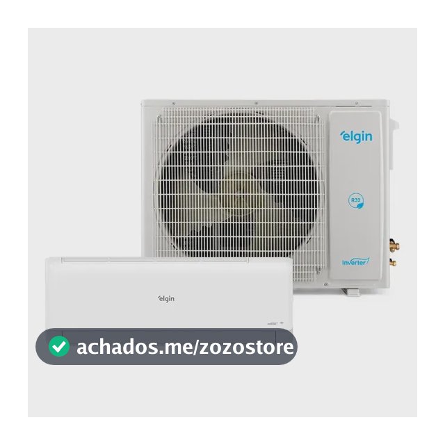 Ar-condicionado 9k Elgin Inverter Iii R-32 Quente Frio 220v Branco