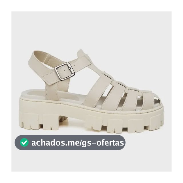 Sandália Plataforma Tratorado Feminino Preto Original Dubuy