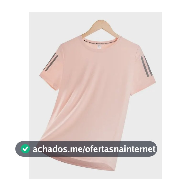 Camiseta Básica  Exercícios De Verão Feminina Seda Gelada