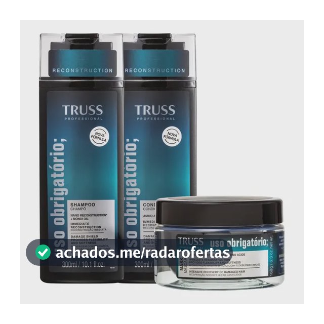 Truss Kit Uso Obrigatório Reconstrutor Sh + Cond + Masc