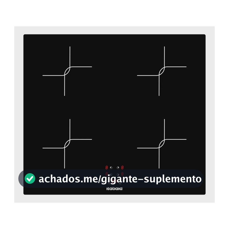 Cooktop de Indução Itatiaia Master 4Q 220V - Preto